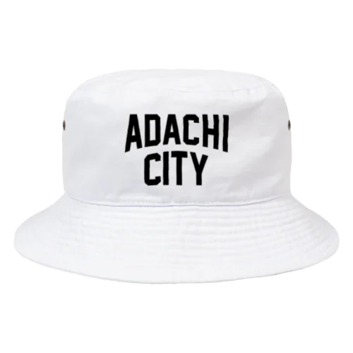 足立区 ADACHI CITY ロゴブラック　 Bucket Hat