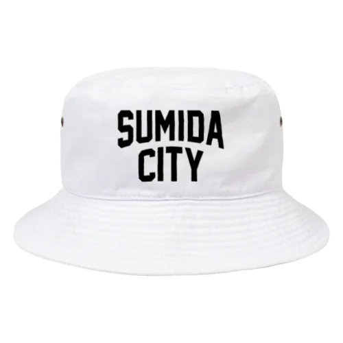 墨田区 SUMIDA CITY ロゴブラック Bucket Hat