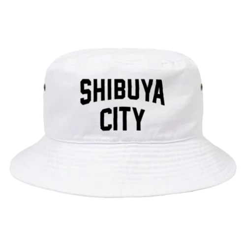 渋谷区 SHIBUYA WARD ロゴブラック Bucket Hat