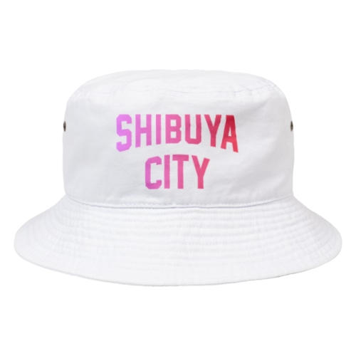 渋谷区 SHIBUYA CITY ロゴピンク Bucket Hat