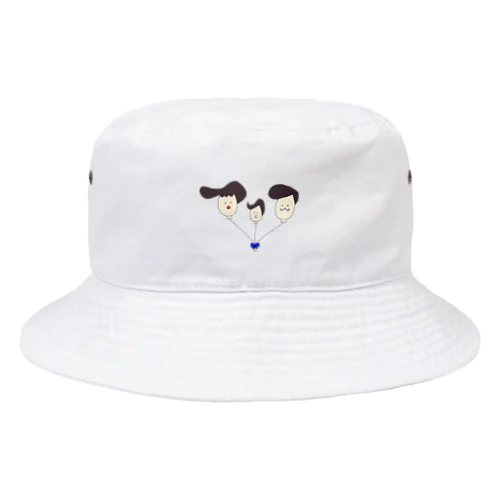 リーゼント親子の風船 Bucket Hat