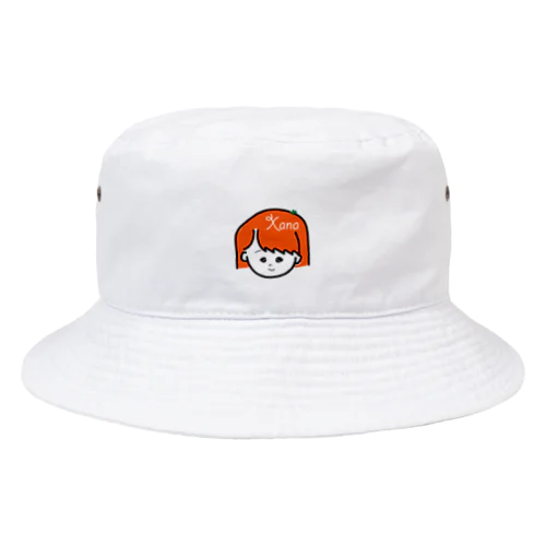 オレンジ娘 Bucket Hat