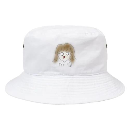 ちょいださおんなのこ Bucket Hat