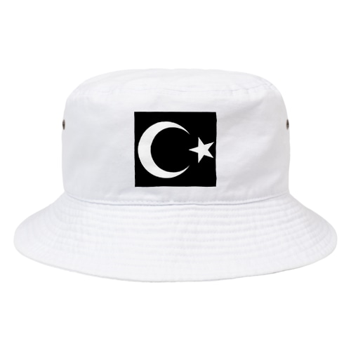 星と三日月 Bucket Hat