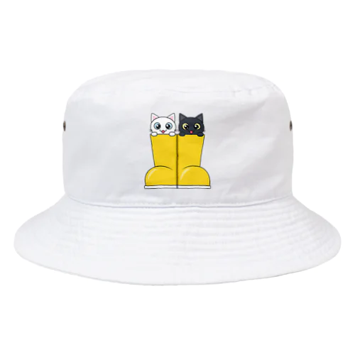 可愛い長靴ねこ Bucket Hat