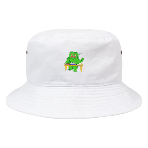 depressed yeti (brain freeze) Bucket Hat