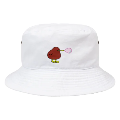 シャボン玉 を吹く キーウイ Bucket Hat