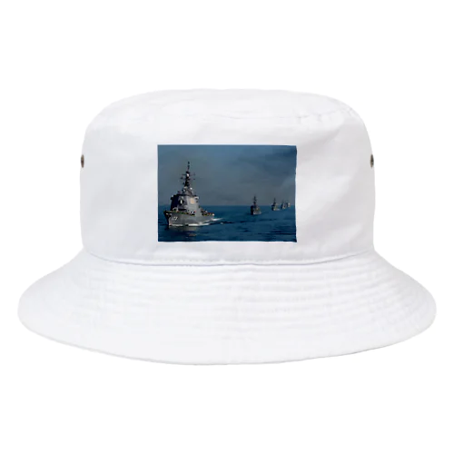 イージス艦と護衛艦 Bucket Hat