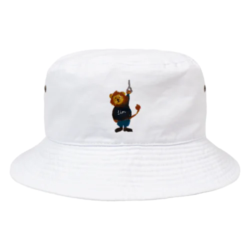 new つり革 ライオン Bucket Hat