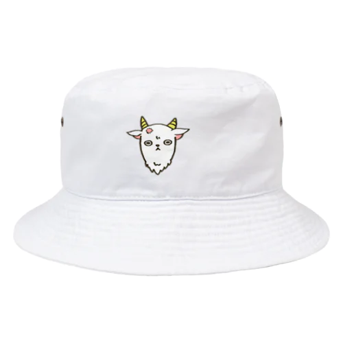 10円おハゲな山羊 Bucket Hat