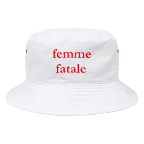 運命の女・femme fatale バケットハット