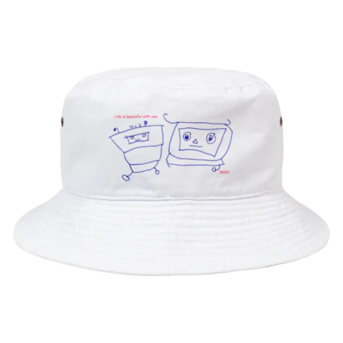 ニコロボフレンズ Bucket Hat