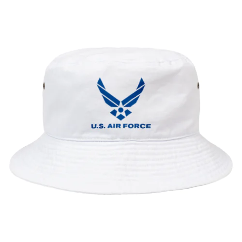 アメリカ空軍-U.S.AIR FORCE-ロゴ バケットハット
