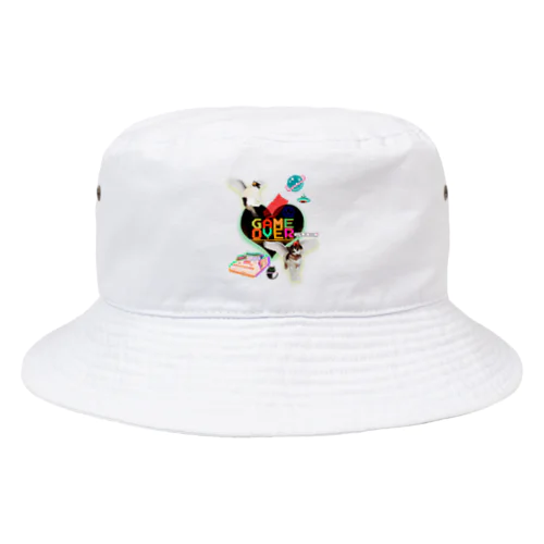 GAME OVER-ハート型 Bucket Hat