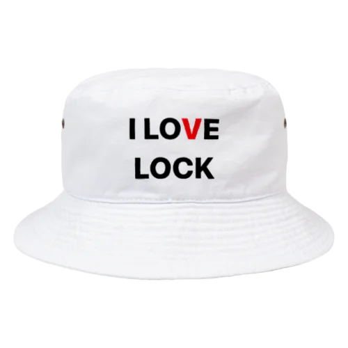 I LOVE LOCK Bucket Hat