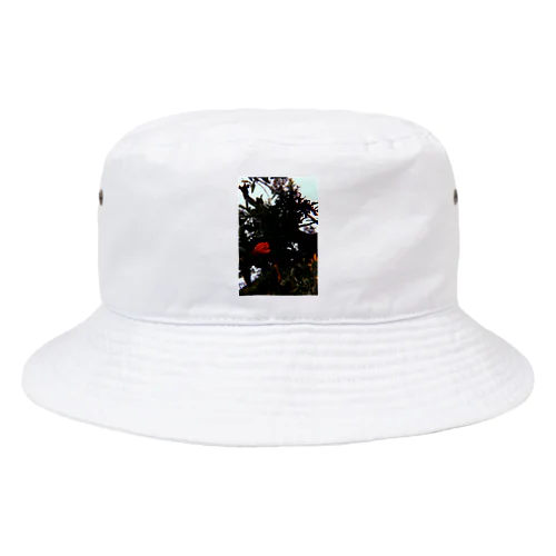 夏の向日葵と紅一点 Bucket Hat