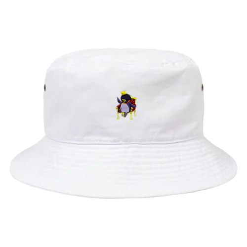 おうさまペンギン Bucket Hat