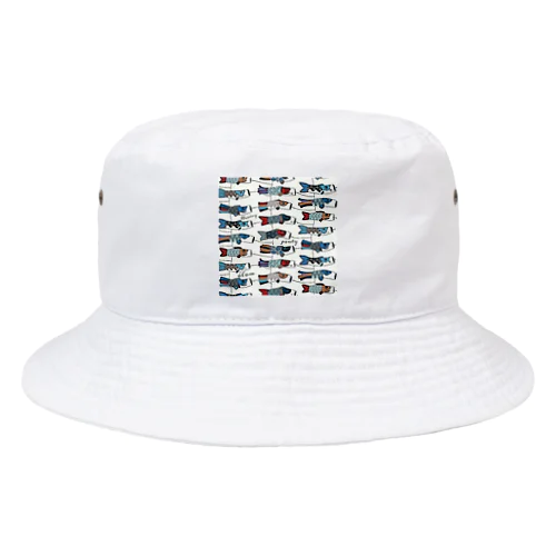 レトロ鯉 Bucket Hat