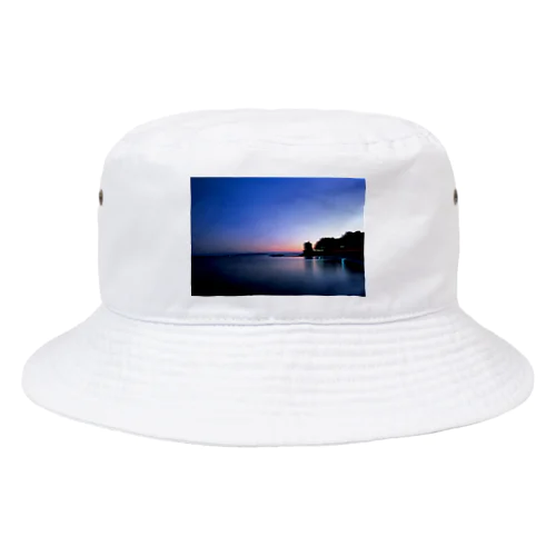 夕陽が沈んだ海岸線 Bucket Hat