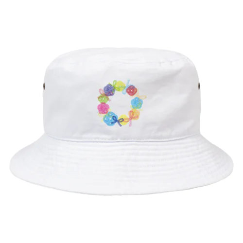 水引リース Bucket Hat