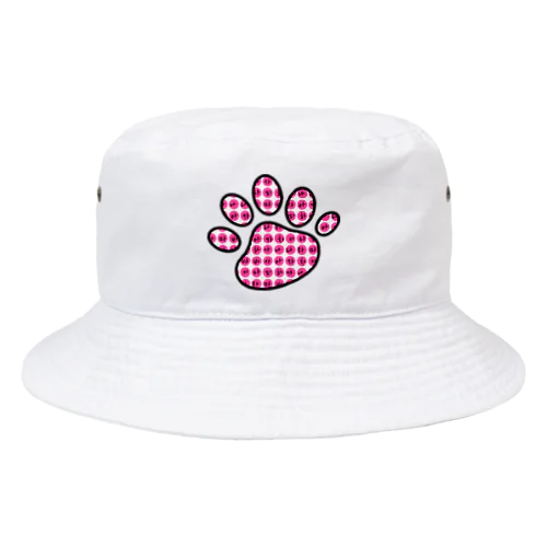 はんぐるde足あと　ピンク Bucket Hat