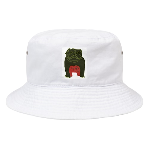 ブルドッグ Bucket Hat
