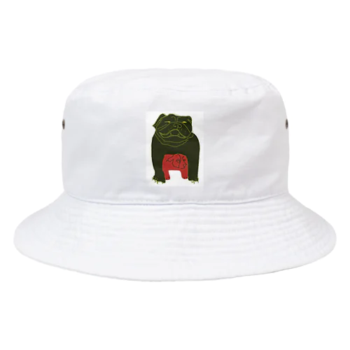 ブルドッグ Bucket Hat