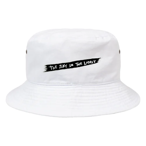 THE SKY IS THE LIMIT.(白字) Bucket Hat