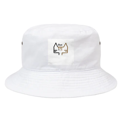 The Bye Cat  Bucket Hat