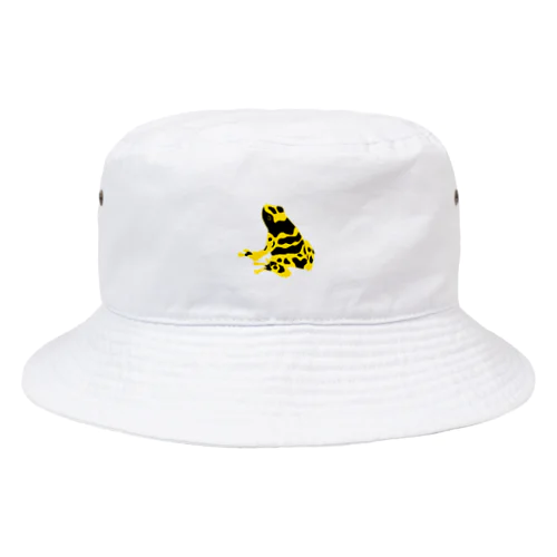 Yellow Poison Flog Bucket Hat