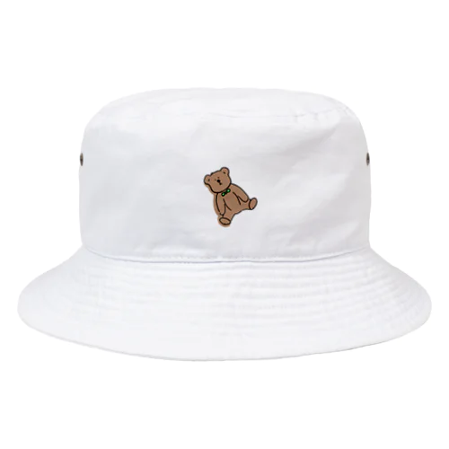 ななめのくまちゃん Bucket Hat