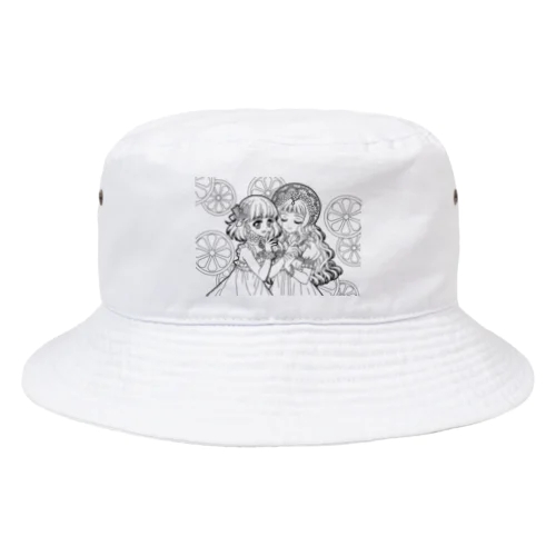 レモンの妖精（線画） Bucket Hat