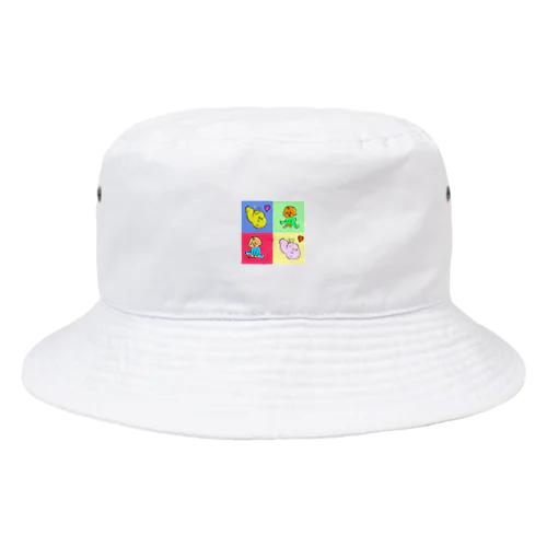 ぽっぷべいびーず Bucket Hat