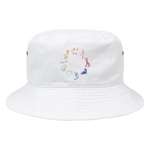 アニマルサークル Bucket Hat