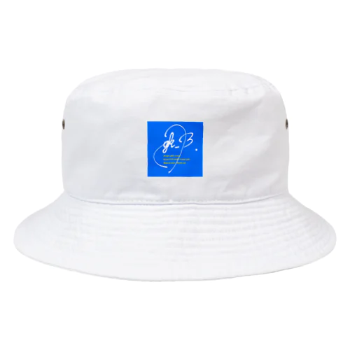 ボックスロゴ。(Blue) Bucket Hat