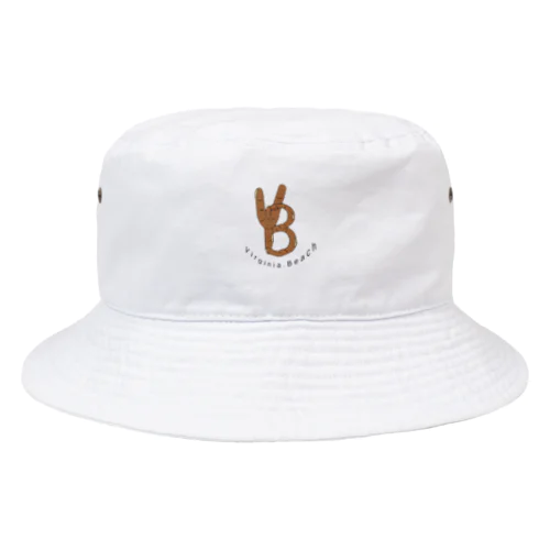 バージニアビーチのイニシャルロゴ Bucket Hat