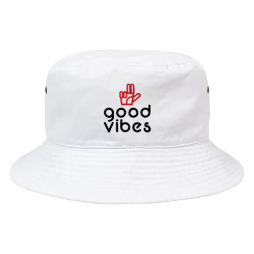 GOODVIBESロゴ Bucket Hat