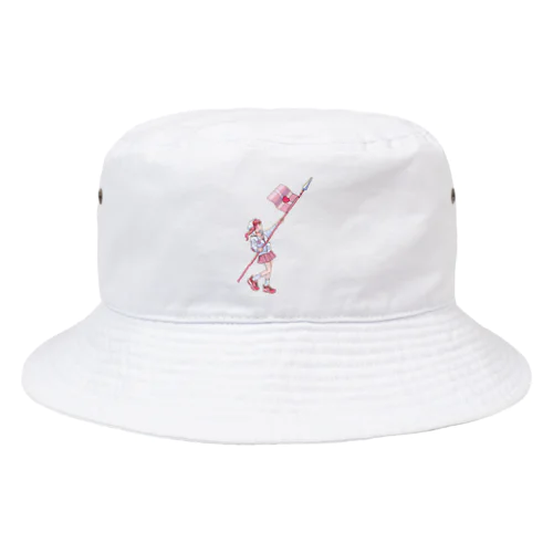 令和女の子戦記（背景なし） Bucket Hat