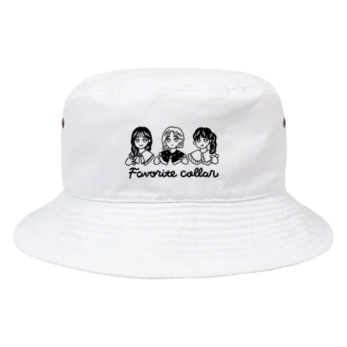 Favorite collar Bucket Hat