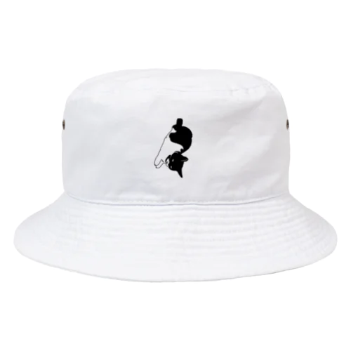 目つき悪い猫ちゃん Bucket Hat