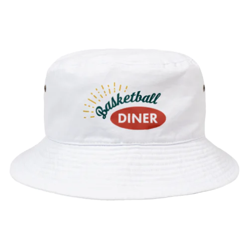 Basketball Diner ロゴ Bucket Hat