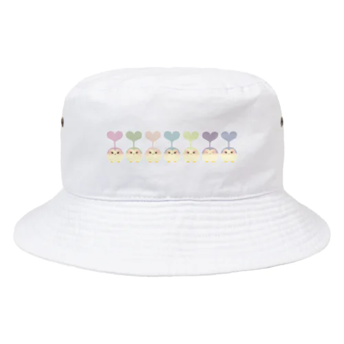 ハートのいきもの つるめちゃん Bucket Hat