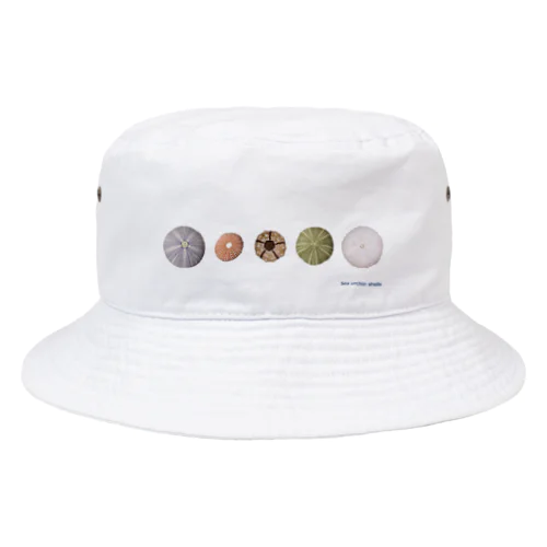 ウニ殻5個 Bucket Hat