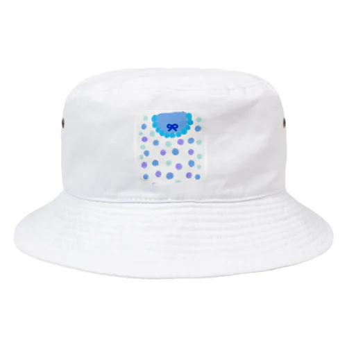 🔵水玉すくえあ🔵 Bucket Hat