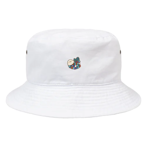 おさかなくん ・ 青 Bucket Hat