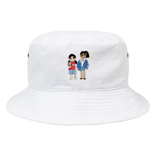 クリコとカツラ Bucket Hat