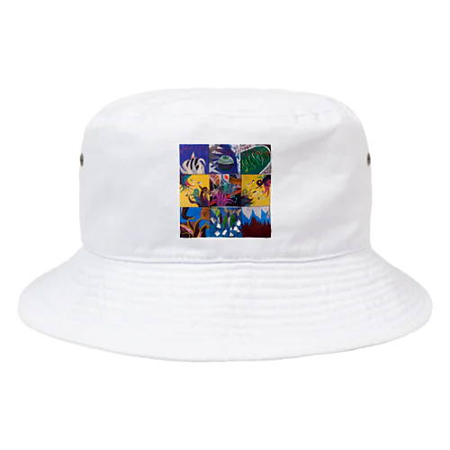 抽象画 Bucket Hat