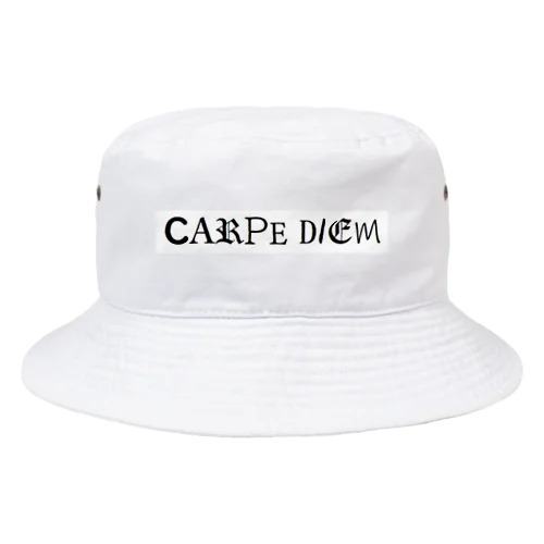 CARPE DIEM LOGO HAT バケットハット