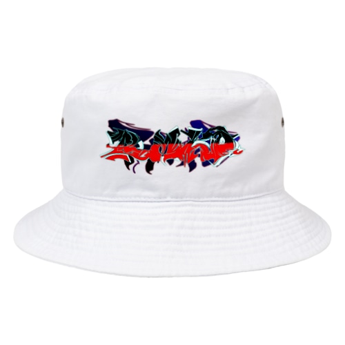 GRAFFITI  LOGO① Bucket Hat