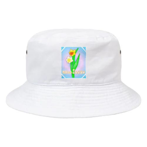 narcissus 水仙 Bucket Hat